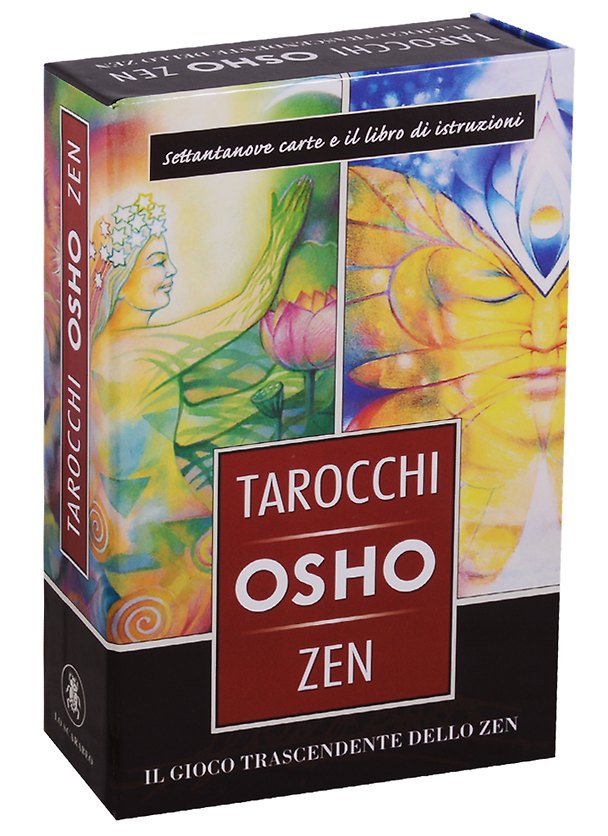 Книга Таро Аввалон, Таро Ошо Дзен/Osho - I Tarocchi Zen (set), (на итал. яз. коробка на магнитной защелке) () — 1