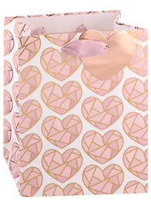 Пакет А5 23*18*10 "Shining hearts" жен., бум.мат.ламинат