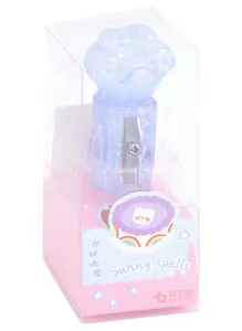 Точилка 1отв. "Paw" ассорти, ПВХ-уп.