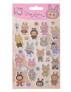 Наклейки объемные 110х200 (Монстры-1) (10131010/200825/5273527, Китай)