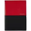 Ежедневник недатированный "ПВХ", А5+, 120 листов, красный с черным — 261007 — 1