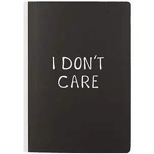 Блокнот I don't care 2380099