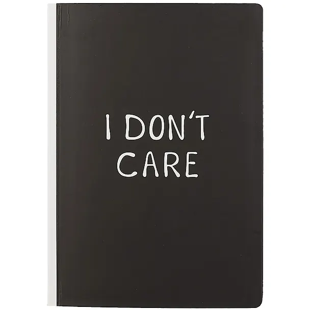 Блокнот I don't care 2380099 — 1
