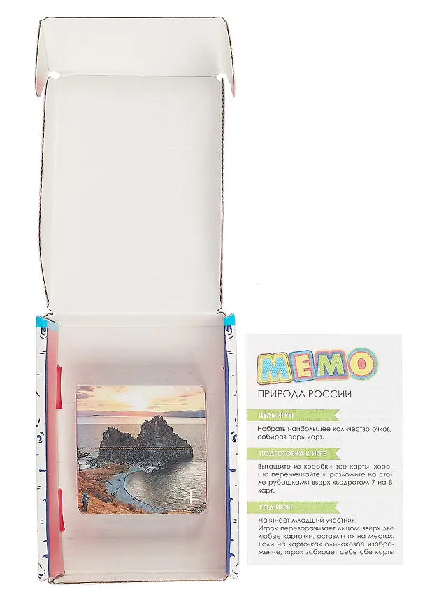 Развивающая игра. Мемо. Природа России 3061522 — 3