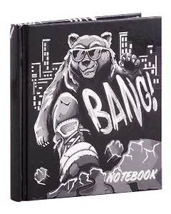 Записная книжка Феникс+, "Крутой гризли", 48 листов