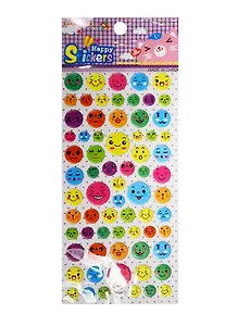 Наклейки мягкие Смайлики (11-02415-CC-041)