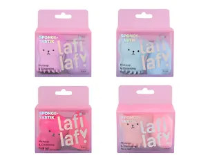 Набор спонж и щеточка для умывания Градиент (12-27188-Z1) (Lafilaf) 3092068