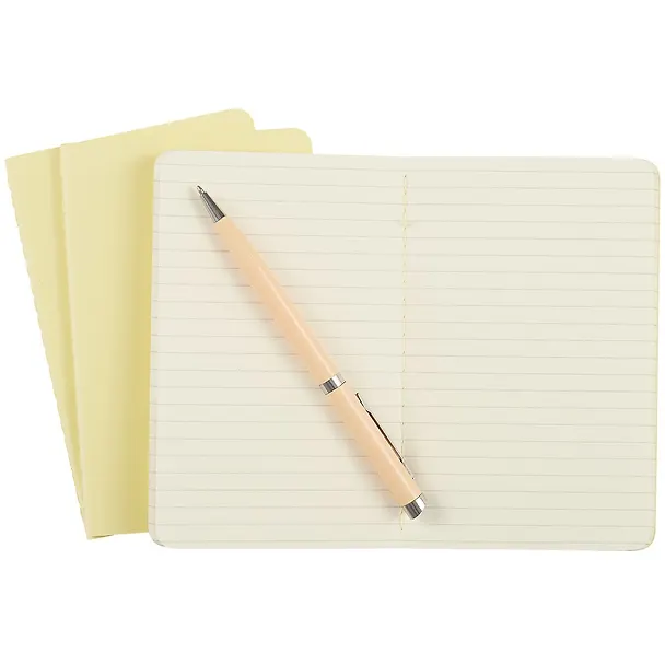Записная книжка Moleskin Cahier Journal Pocket, 3 шт, нежно-жёлтая, 32 листа, А6 251287 — 4