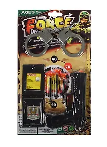 Военный набор с оружием с аксесс. (7770) (186136) (3+) (блистер) (в кор. 2х120шт)