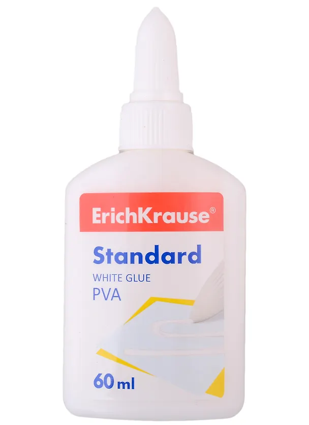Клей ПВА 60мл "Standard", ErichKrause  2928508 — 1