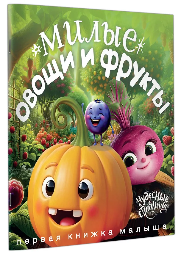 Книга Милые овощи и фрукты. Первая книжка малыша () — 3