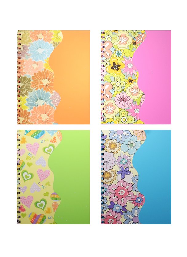 Тетрадь в линейку AnAn, Sweet flowers, B5, 120 листов, в ассортименте 234786 — 1