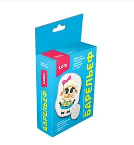 Набор для творчества LORI. Барельеф из гипса "Дивная овечка"