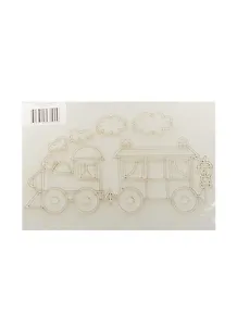 Трафарет Паровозик (А5) (471) (упаковка)