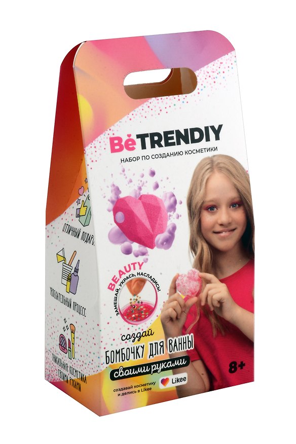 Научно-познавательный набор «Бомбочка для ванны», Be TrenDIY 3037031 — 1