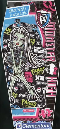 Пазл ClementoniКлементони 150эл (фигурный) Monster High Фрэнки Штейн 27536 2378694