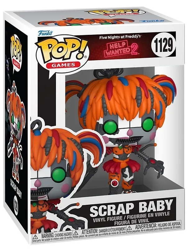 Фигурка Funko POP! Games FNAF HW2 Scrap Baby (1129) (Fun86115) 3144147 — 2