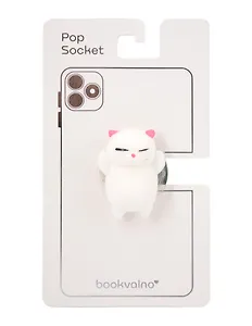 Попсокет-мялка Котик (ПВХ) (12-18031-202505-S69)