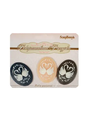 Набор камей Лебеди (SCB240220) (3шт.) (упаковка) 2503135