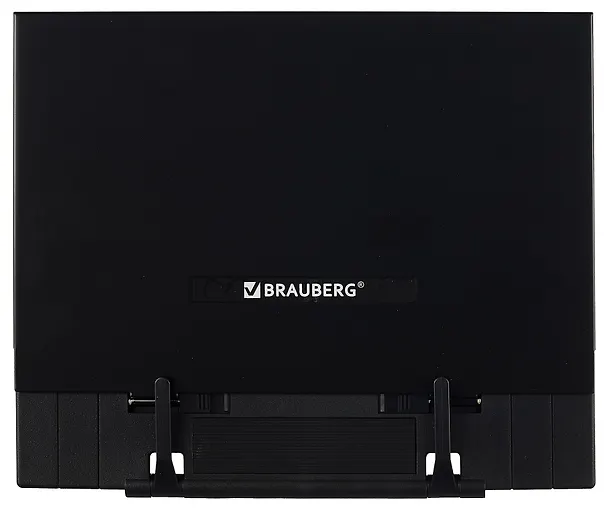 Подставка для книг, черная, пластик/металл - Brauberg 262581 — 6