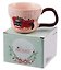 Кружка Apple Cat Котик с яблоком (розовая) (керамика) (400мл) (12-6641-202604-03) — 3163331 — 2