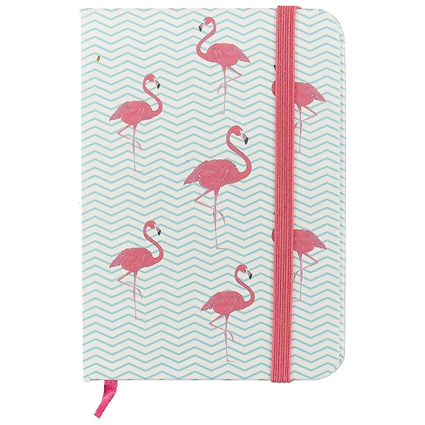 Записная книжка «Flamingo» А7, 80 листов в клетку, SD, в ассортименте 245036 — 4