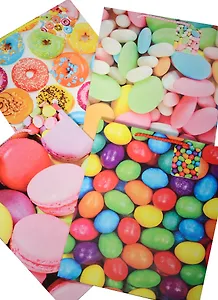 Пакет подарочный бумажный А4 26*32*12,5 "Сладости", жен., мат. ламинат, Kairui