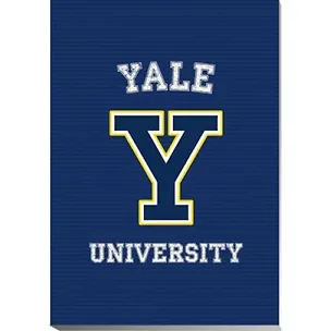 Блокнот А5 60л кл. "Yale. Blue" склейка, блок офсет, мел.картон, ассорти, Премьера 232975