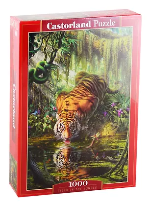 Пазл Тигр в джунглях Castorland 1000 элементов C-103935 2798524