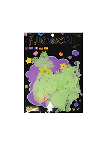 Набор зеленых светящихся наклеек, Ангелы, 8026, НСН-8026