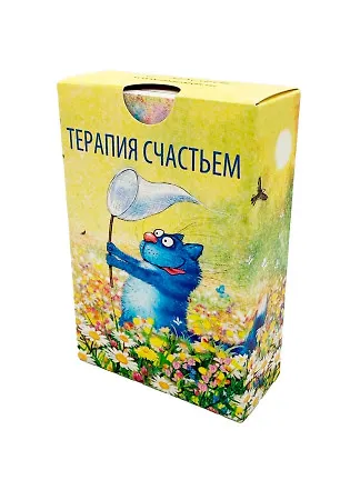 Книга Метафорические ассоциативные карты Терапия счастьем (Обст) (картон) (коробка) (Наталия Обст) — 1