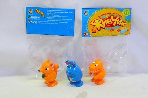 Игрушка заводная Живчик (Т51708) (3+) (6х5) (в ассорт.) 2324428 — 1