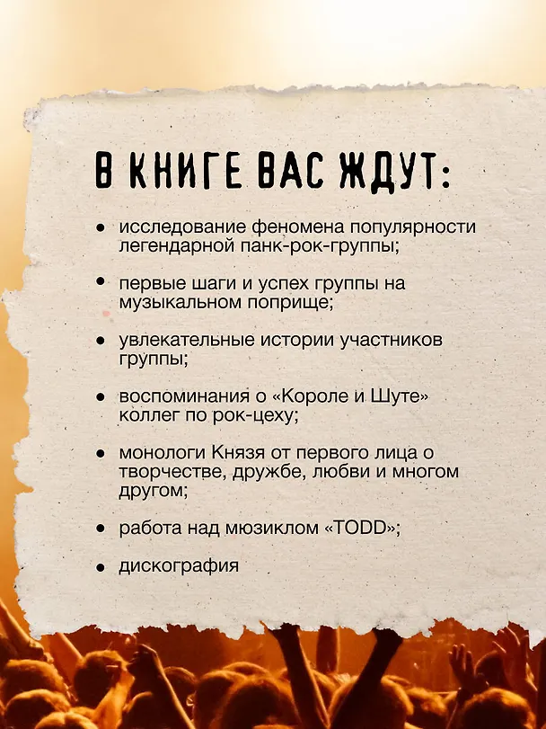 Книга Король и Шут. Ангелы панка. Авторизованная биография (Евгения Либабова) — 7