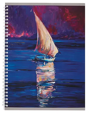 Тетрадь в линейку Listoff, "Парусник", А4, 60 листов 3010850