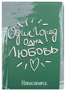 ГС Обложка для паспорта Новосибирск Один город одна любовь