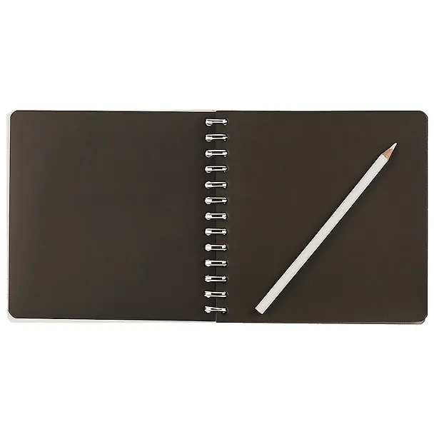 Скетчбук «My black sketchbook», 17.3 х 17.3 см, 100 листов 247090 — 2