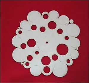 Заготовка для росписи и декупажа часов Пузырьки (13616) (3мм) (246х240мм) (упаковка)