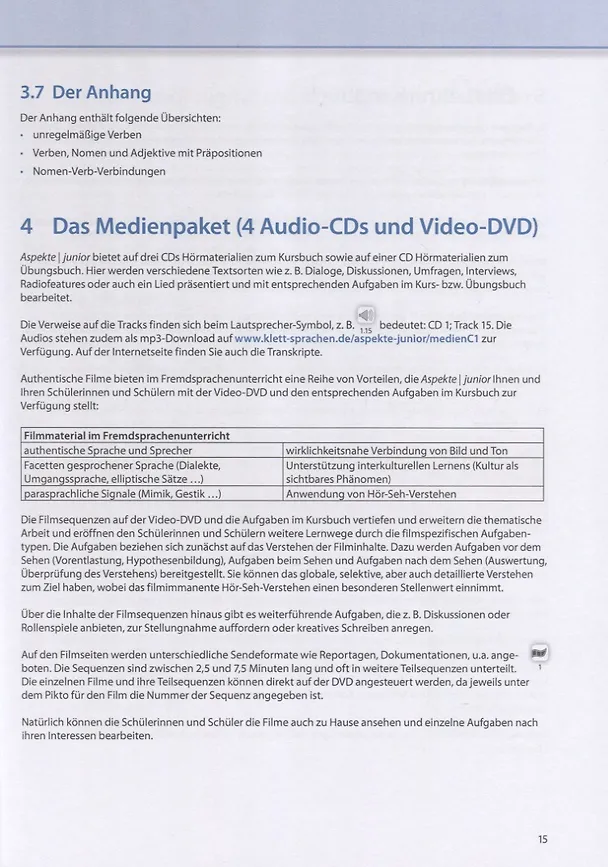 Книга Aspekte junior. Mittelstufe Deutsch. Lehrerhandbuch C1 () — 3