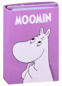 Блоки для записей 08шт*20л самоклеящиеся "Муми-тролли" диспенсер-книжка, инд.уп.