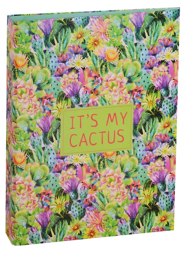 Папка 2кольца А4 "Blooming cactus" 245741 — 1