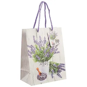 Подарочный пакет «Букетики лаванды», А5