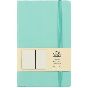 Книга для записей А5 96л кл. "Joy Book. Летние грезы" иск.кожа, тв.переплет, ляссе, резинка, инд.уп.