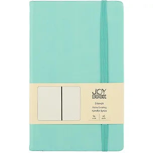 Книга для записей А5 96л кл. "Joy Book. Летние грезы" иск.кожа, тв.переплет, ляссе, резинка, инд.уп. 262397