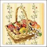 Салфетки Daisy бум. сервиров. Пасха (SDWL001501) (33х33) (20шт) (3сл)