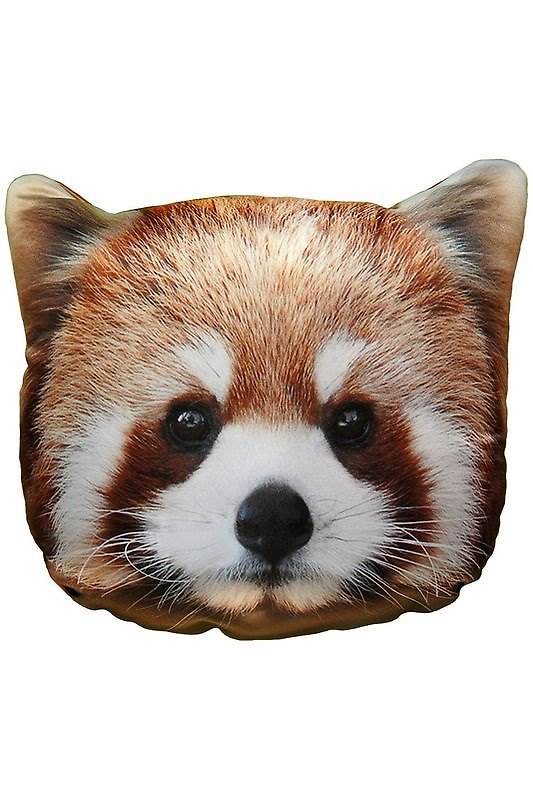 Подушка декоративная Енот (40x40см) Gift'n'home (PLW-Face Лисенок) 2546095 — 1