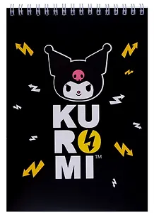 Блокнот "Kuromi-5", А6, клетка, 60 листов