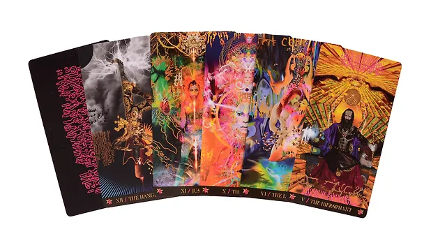 Книга STARMAN TAROT (78 карт+инструкция) (Дэвид де Анджелис, Дэвид Боуи) — 3