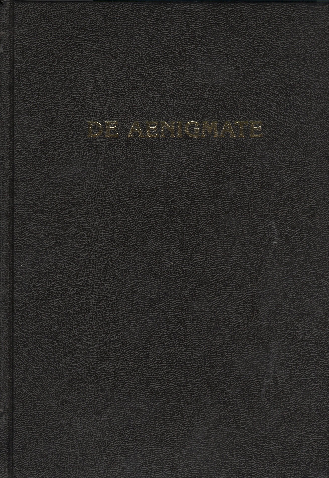 

De Aenigmate / О Тайне. Сборник научных трудов - 4-е изд.