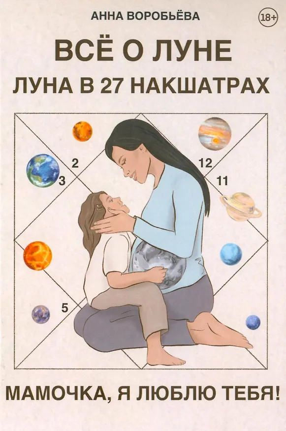Книга Все о Луне. Луна в 27 накшатрах. Мамочка, я люблю тебя! (Анна Воробьева) — 1