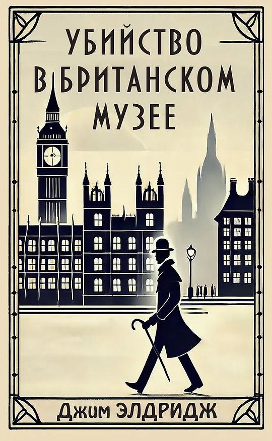 Книга Убийство в Британском музее (Джим Элдридж) — 1